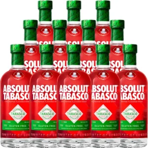 Caixa Absolut Tabasco 750ml C/12